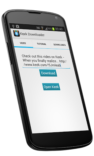 【免費媒體與影片App】Keek Video Downloader-APP點子