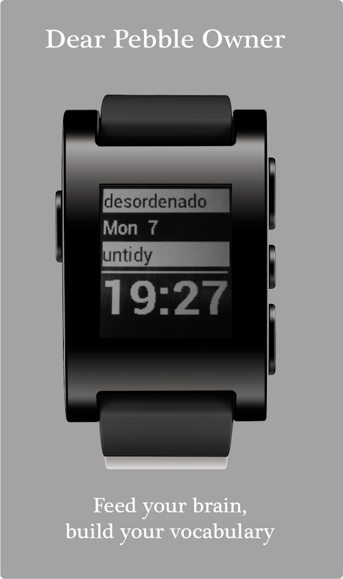 Android application Teacher for Pebble screenshort