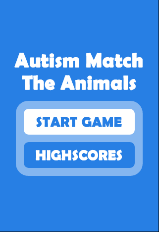 Autism Match The Animals