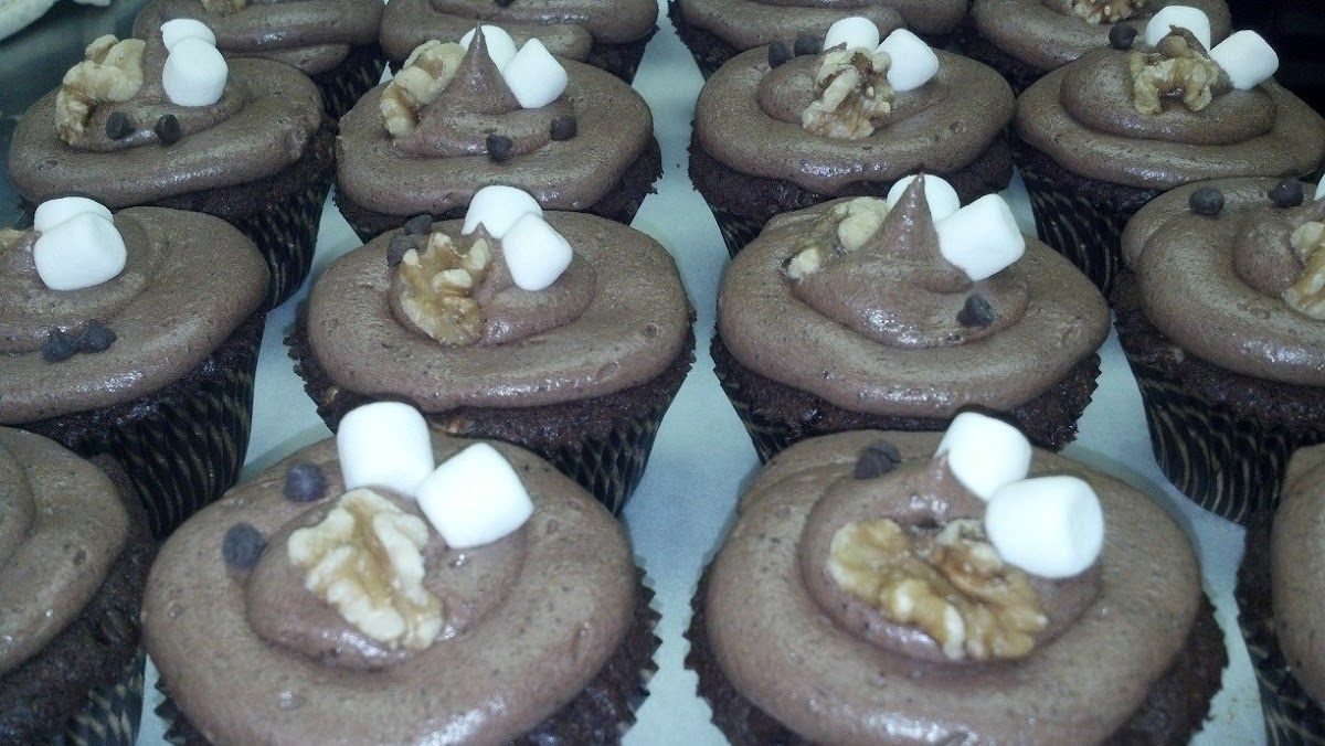 Rocky Road Cupcakes (Gluten & Dairy Free)