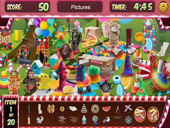 Hidden Objects World of Candy - Seek & Find Games poster 7