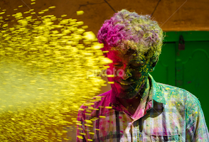 Holi (Festival of colours) by Arun Ramanan -  