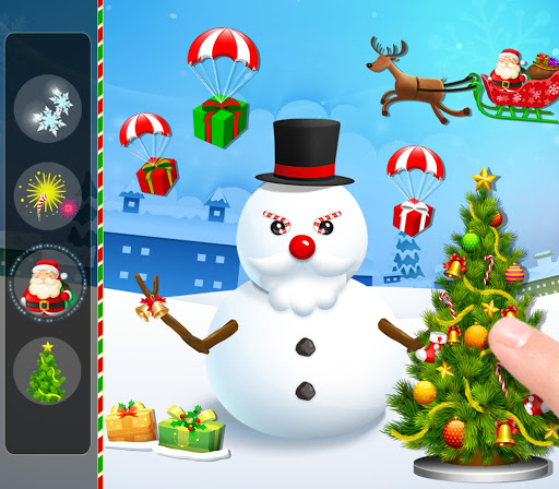 【免費教育App】Christmas Snowman Maker-APP點子