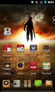 NEXT LAUNCHER THEME SOLDIER