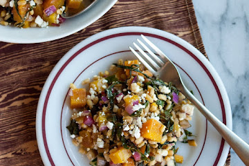 Recipe: Golden Beet and Barley Salad with Rainbow Chard