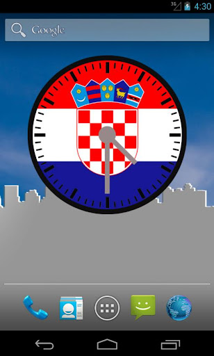 Croatia Clock Pack Widgets