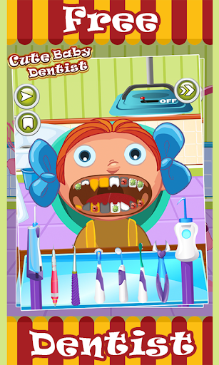 【免費街機App】Cute Baby Dentist Kids Fun-APP點子