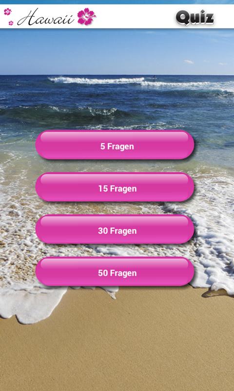 Hawaii Quiz (deutsch) Screen 2