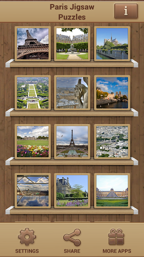 파리 직소 퍼즐 게임