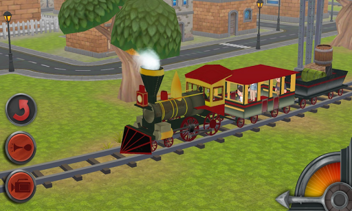 3D Train Game For Kids