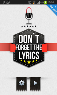 Don´t Forget the Lyrics