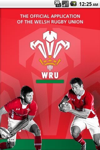 The Official WRU App Screen 3
