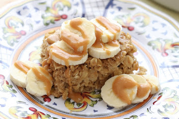 Peanut Butter Banana Baked Oatmeal
