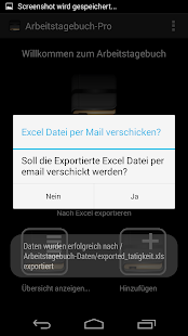 Arbeitstagebuch-Pro Screenshots 6