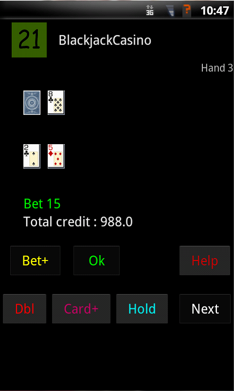 Blackjack Casino Screen 2