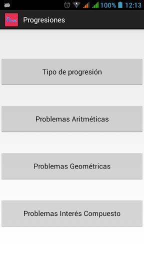 Progresiones Matemáticas