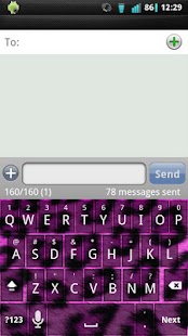 Free Pink Cheetah Keyboard Skin APK