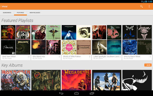 Google Play Music - screenshot thumbnail