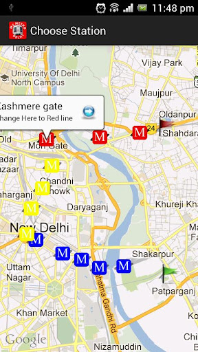 【免費交通運輸App】Delhi Metro (DMRC)-APP點子