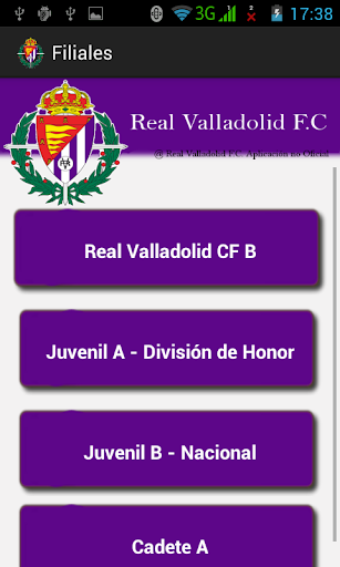 【免費運動App】Real Valladolid-APP點子