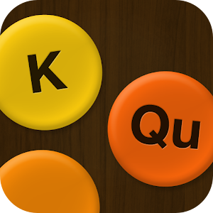 K and Q - criss cross words logo