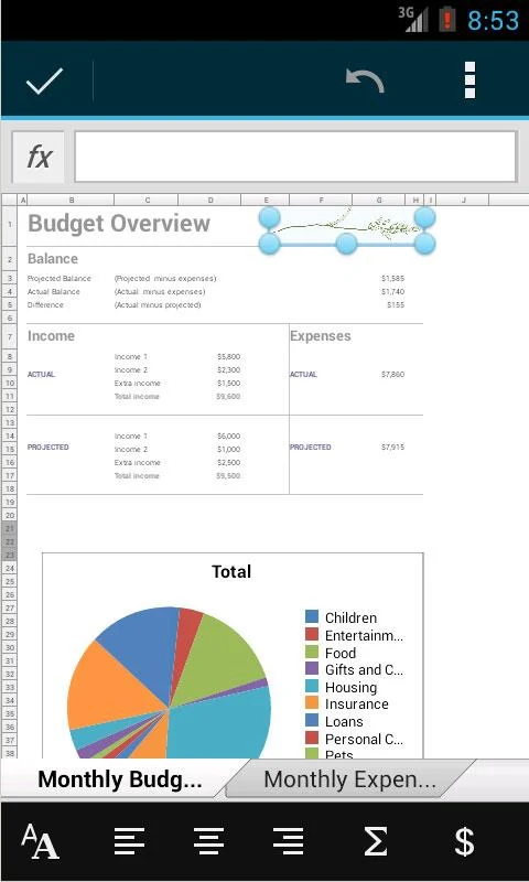 OfficeSuite Pro 7 (PDF& Fonts) - screenshot