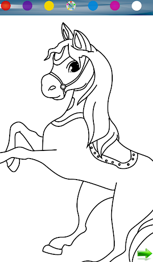 Horse Coloring Game