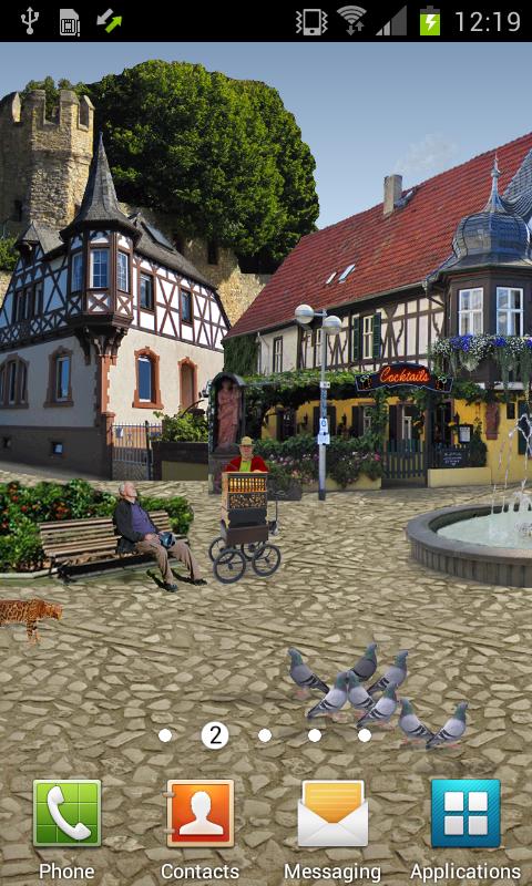 Castle Cat PRO Live Wallpaper Screen 1