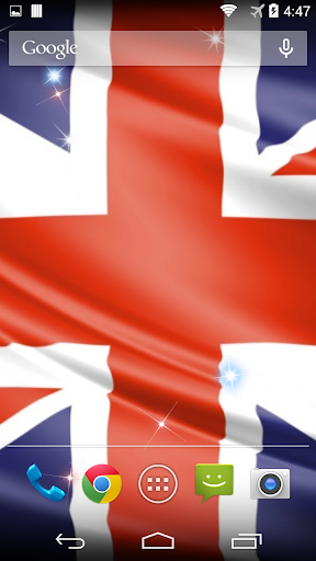 British Flag Live Wallpaper