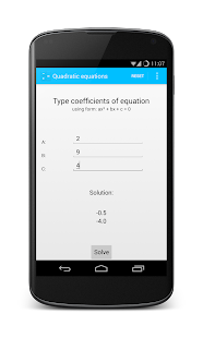 How to download Quadratic Equations Calculator 1.3 unlimited apk for bluestacks