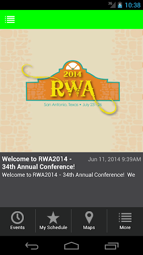 RWA2014 Conference San Antonio