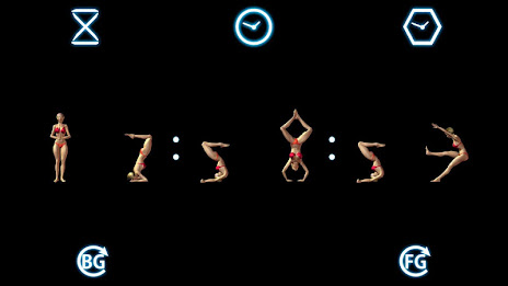 Gymnastic Clock: Gym Girl Time poster 6