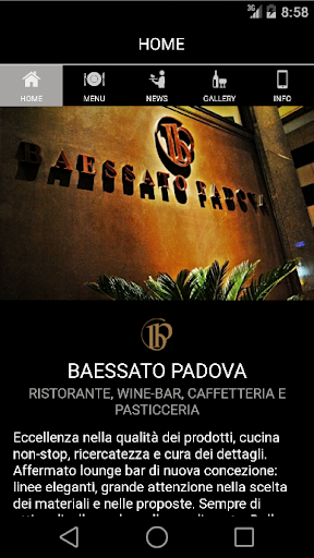 Baessato Padova bar