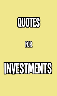 Quotes for Investments Screenshots 0