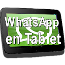 Instalar WhatsApp en Tablet mobile app icon