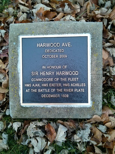 Ajax Harwood Avenue Marker