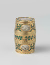 Snuffbox in the shape of a wine caste