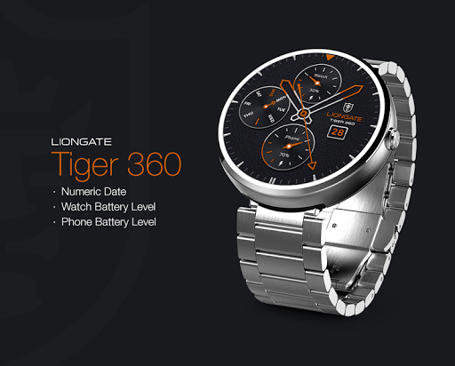 【免費個人化App】Tiger 360 watchface by Liongat-APP點子