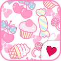 Cute wallpaper★pinky sweets icon