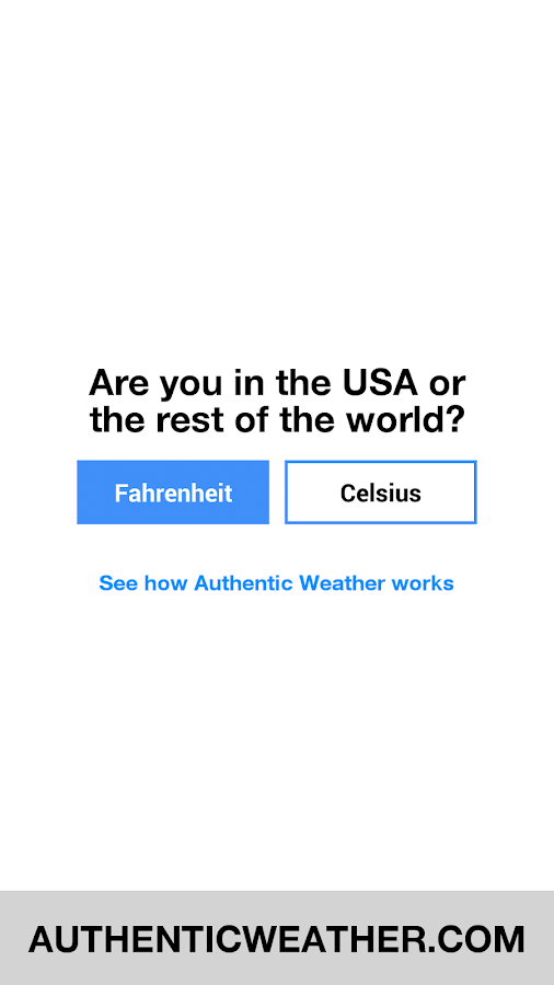   Authentic Weather – Capture d'écran 