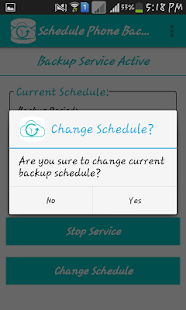 Schedule Phone Backup Screenshots 5