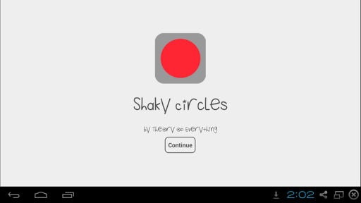 Shaky Circles