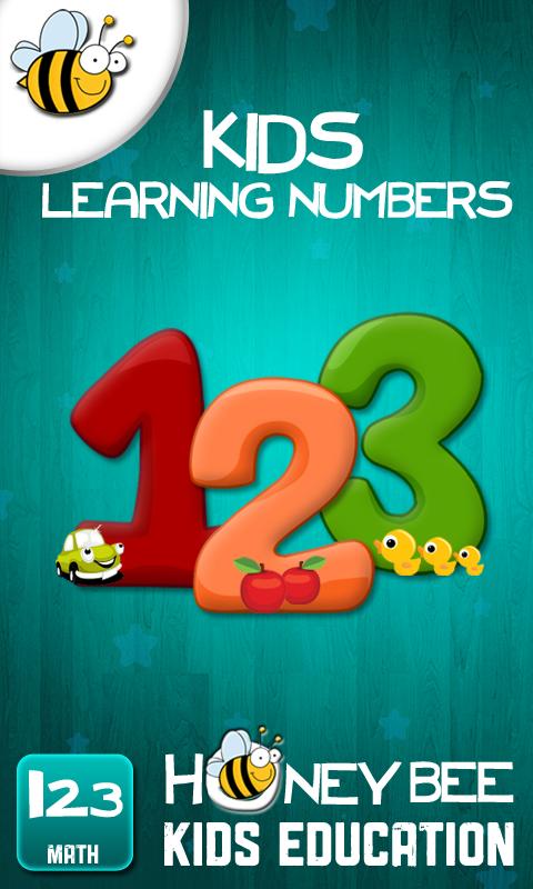 Android application Kids Learning Numbers screenshort