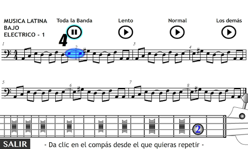 Bajo Eléctrico Latino - Básico