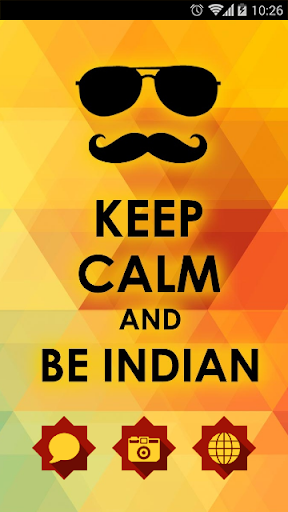 Keep Clam and Be Indian Theme