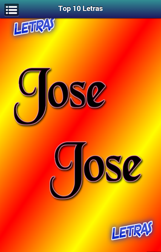 Letras Jose Jose