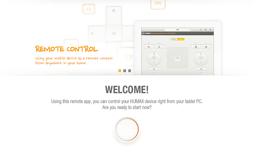 HUMAX Remote for Tablet