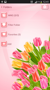 GO SMS Tulips Screenshots 5