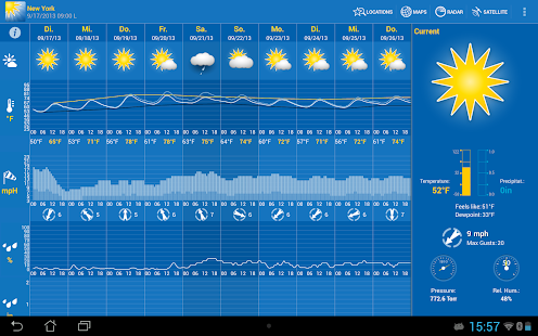 WeatherPro HD for Tablet - screenshot thumbnail