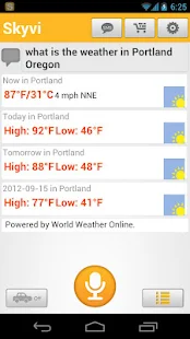 Skyvi (Siri for Android) - screenshot thumbnail
